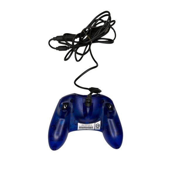 Microsoft Original Xbox Controller OEM Authentic Blue - Picture 2 of 2